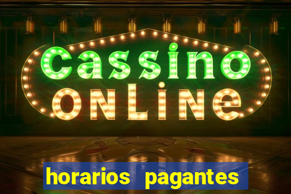 horarios pagantes fortune mouse